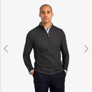 Mizzen+Main Fairway Pullover (Charcoal Heather)